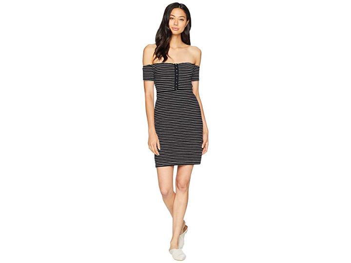 Volcom She Shore Dress (black Combo) Women's Dress