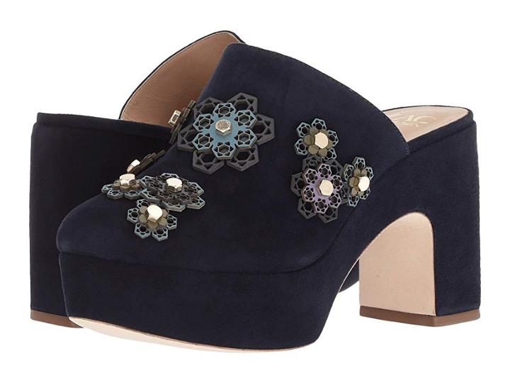 Zac Zac Posen Vivi (navy Suede) Women's Shoes