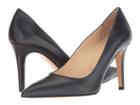 Summit By White Mountain Melissa Heel (black Leather) High Heels