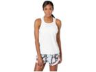 Nike Training Hypercool Femme Elastika Tank (white/pink Rise) Women's Clothing