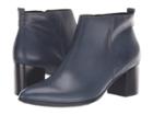 Ecco Shape 45 Block Bootie (pavement Calf Leather) Women's  Boots