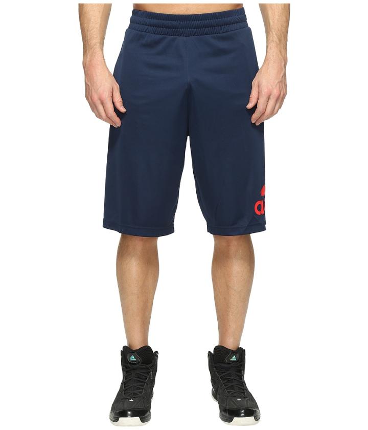 Adidas Crazylight Shorts (collegiate Navy/scarlet) Men's Shorts