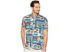 Reyn Spooner Hawaiian Christmas Classic Fit Shirt (royal) Men's Clothing