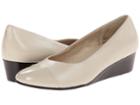 Rose Petals Moda (bone Cashmere/bone Patent) Women's Wedge Shoes