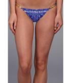 Vix Carioca Detail Full Bottom (blue) Women's Swimwear