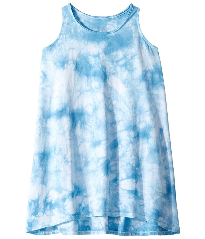 Chaser Kids Cotton Jersey Tank Dress (little Kids/big Kids) (tie-dye) Girl's Dress