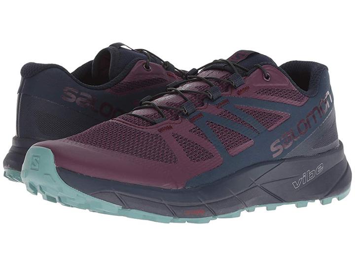 Salomon Sense Ride (potent Purple/graphite/navy Blazer) Women's Shoes