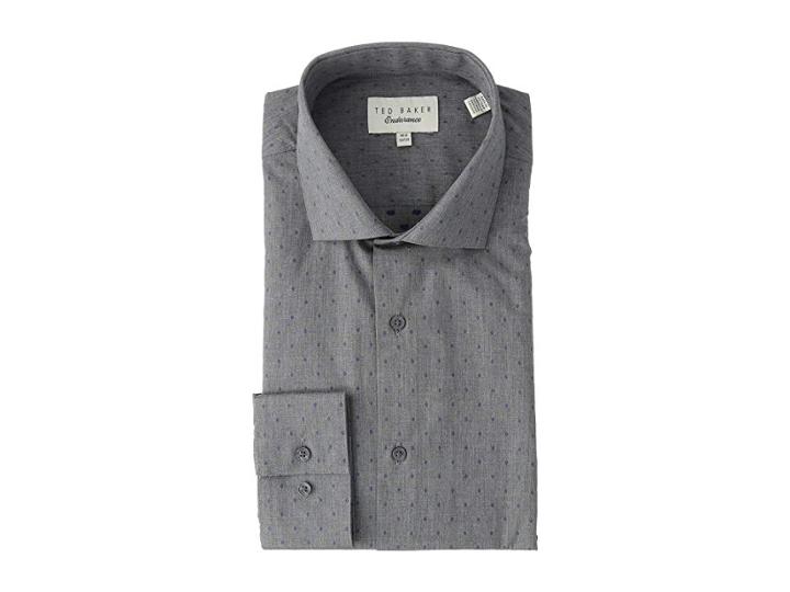 Ted Baker Tidies Endurance Dress Shirt (black) Men's Clothing