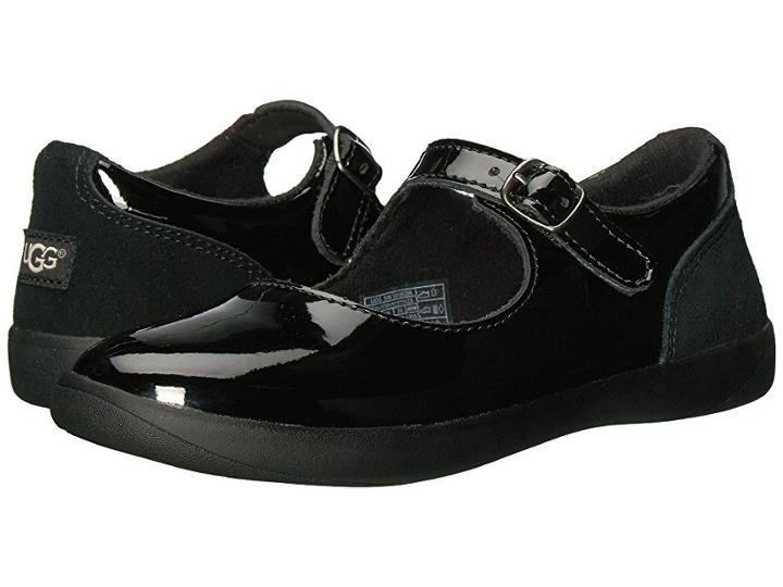 Ugg Kids Dorothea (little Kid/big Kid) (black) Girl's Shoes