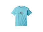 Volcom Kids Dimensional Short Sleeve Tee (big Kids) (blue Bird) Boy's T Shirt