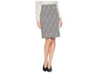 Nine West Slim Skirt (black/cinnamon Multi) Women's Skirt