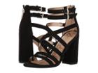 Sam Edelman Yema (black Kid Suede Leather) Women's Sandals