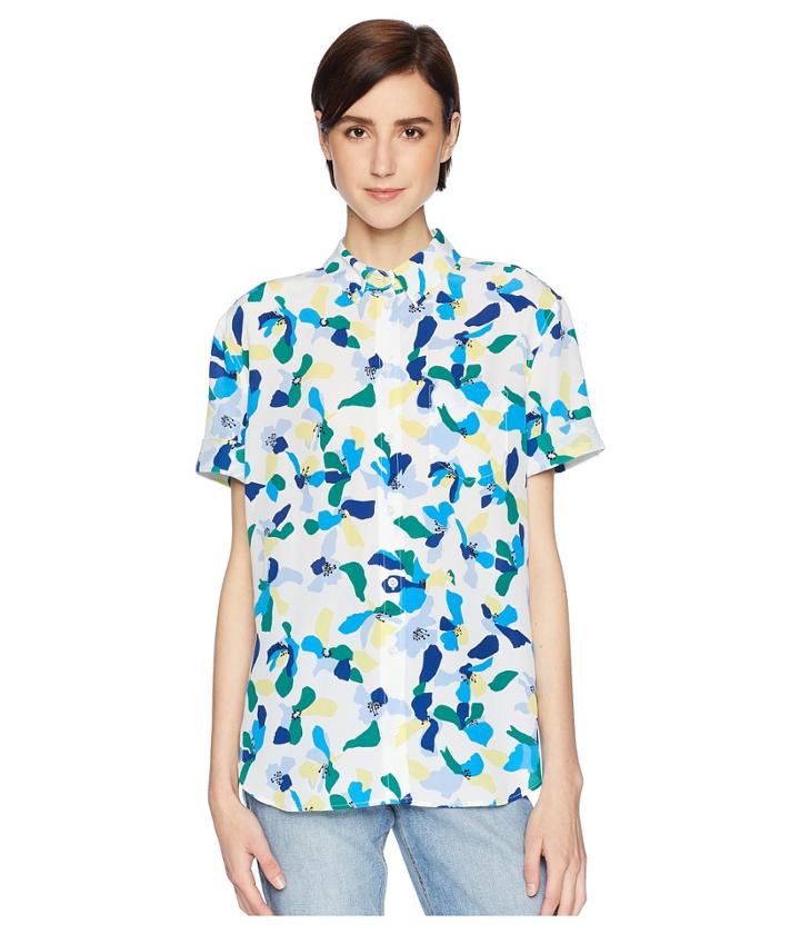 Equipment Betty (bright White Multi) Women's Clothing