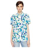 Equipment Betty (bright White Multi) Women's Clothing