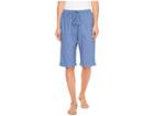 Fresh Produce Park Avenue Pedal Pusher (deep Dive) Women's Shorts