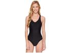 Nike Racerback One-piece (black) Women's Swimsuits One Piece