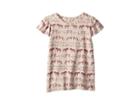 Peek Animal Line Up Tee (toddler/little Kids/big Kids) (cream) Girl's T Shirt