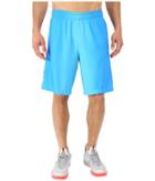 Nike Elite Stripe Plus Basketball Short (omega Blue/black/photo Blue/metallic Silver) Men's Shorts