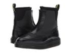 Dr. Martens Jemison Zip Boot (black Concept/black Polished Smooth) Women's Zip Boots