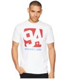 Dc Arched Sarigid Colored Short Sleeve Tee (white) Men's Short Sleeve Pullover