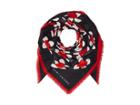 Marc Jacobs Daisy Large Square (red Multi) Scarves