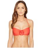 Kate Spade New York Pink Sands Beach #62 Underwire Bikini Top W/ Soft Cups (paprika) Women's Swimwear