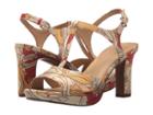 Naturalizer Finn (papaya Multi Vintage Print Fabric) High Heels