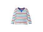 Joules Kids Breton Striped T-shirt (toddler/little Kids) (cream Multi Stripe) Boy's Clothing