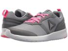 Reebok Foster Flyer (flat Grey/medium Grey/poison Pink/white/pewter) Women's Running Shoes