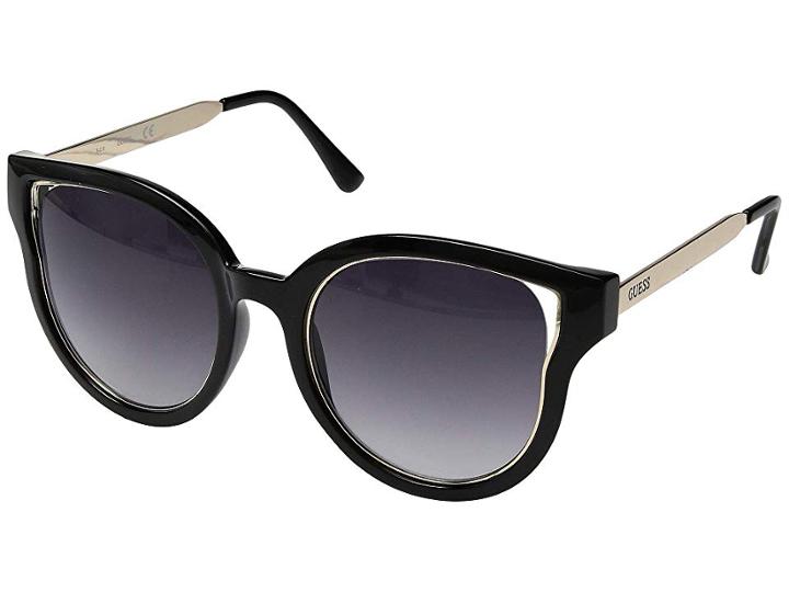 Guess Gf0323 (shiny Black/gradient Smoke) Fashion Sunglasses