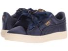 Puma Kids Basket Heart Tween Ps (little Kid/big Kid) (sargasso Sea) Girls Shoes