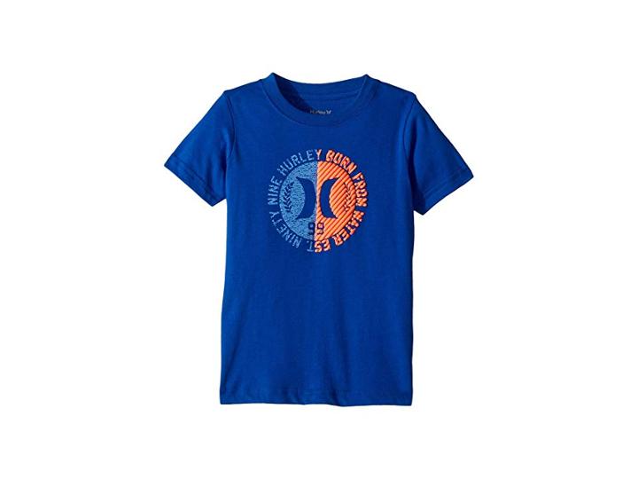 Hurley Kids Knew Tee (little Kids) (game Royal) Boy's T Shirt