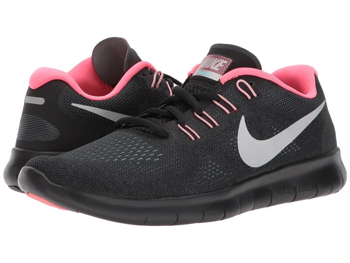 Nike Free Rn 2017 (anthracite/metallic Silver/black) Women's Running Shoes