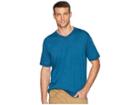 Robert Graham Traveler Tee (dark Teal) Men's Short Sleeve Pullover