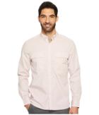 Kenneth Cole Sportswear Long Sleeve Solid Stretch Utility (pale Mauve) Men's Clothing