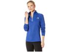 The North Face Tech Glacier 1/4 Zip (sodalite Blue) Women's Coat