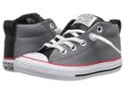 Converse Kids Chuck Taylor All Star Street Mid (little Kid/big Kid) (mason/black/white) Boy's Shoes