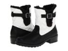 Trotters Blast Iii (black/white Waxy Faux Leather) Women's  Boots