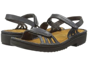 Naot Anika (brushed Black Leather) Women's Sandals