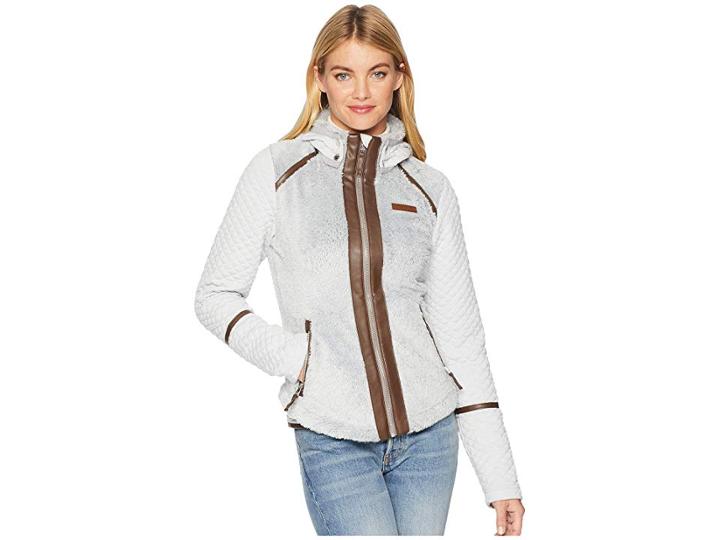 Obermeyer Stella Fleece Jacket (fog) Women's Coat