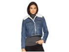 Levi's(r) Womens Styled Sherpa Trucker (soft Shell) Women's Coat