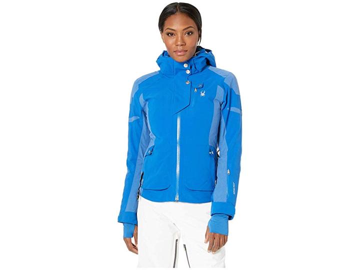 Spyder Meribel Jacket (turkish Sea/turkish Sea) Women's Coat