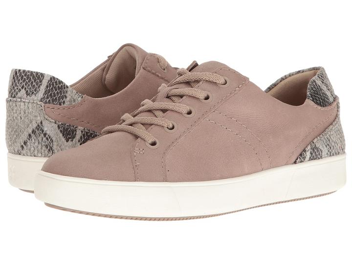 Naturalizer Morrison (grey Leather/snake) Women's Lace Up Casual Shoes