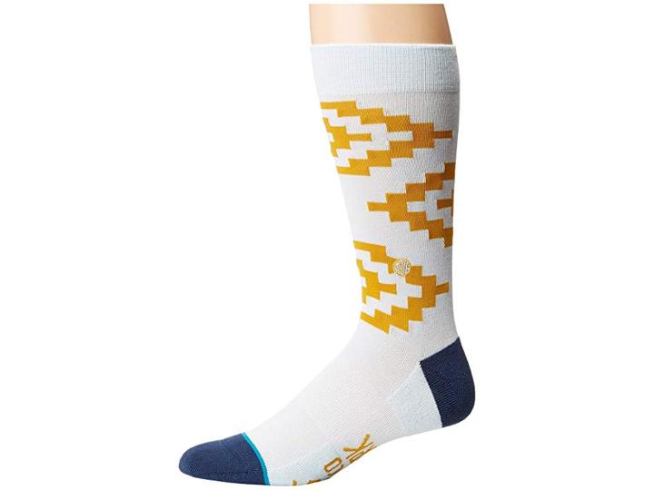 Stance Cairns (blue) Men's Crew Cut Socks Shoes