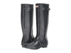 Hunter Original Tall Gloss Rain Boots (dark Slate) Women's Shoes