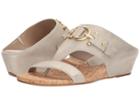 Donald J Pliner Dayna (platino) Women's Wedge Shoes