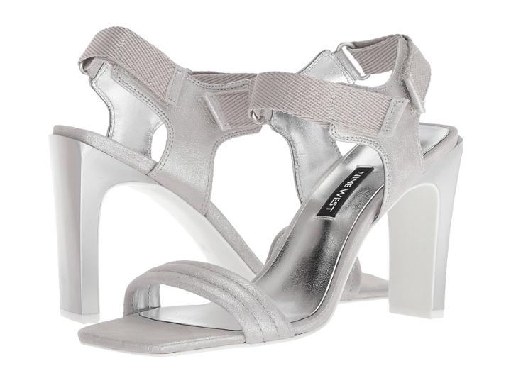 Nine West Zebree (silver Metallic) Women's Shoes