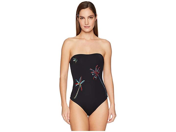 Onia Estelle One-piece (black Multi) Women's Swimsuits One Piece