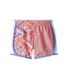 Nike Kids Tempo Dry Shorts All Over Print (little Kids) (bright Melon) Girl's Shorts