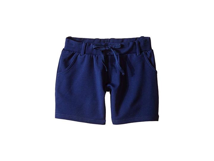 Toobydoo Navy Terry Shorts (toddler/little Kids/big Kids) (navy) Girl's Shorts